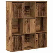 Regal za knjige boja starog drva 89x24x101,5 cm drveni