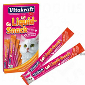 Vitakraft Cat Liquid-Snack s piletinom + taurin - 24 x 15 g