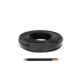 LTC Telefonski kabel 4C crni 100 LXK512