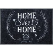 wash+dry PREDPRAŽNIK Chalky Home 50/75 cm potiskano bela, temno siva