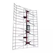 Spoljna panelna antena sa pojacalom V2.0 15-32db UHF/VHF/DVB-T2 FO