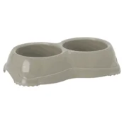 Moderna Dupla posuda Double Smarty Bowl Medium - siva