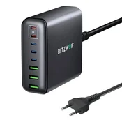 Blitzwolf Mrežni polnilnik BLITZWOLF BW-S26 250 W (črn)