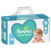 Pampers Active Baby Pelene, Mega Box, Velicina 5, Junior, 110 komada