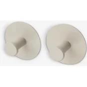 Hooks steel 2pcs/pk beige