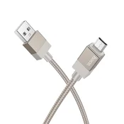 Hoco USB-A–Micro USB kabel Hoco, 2,4 A, 1 m, X110, zlata barva