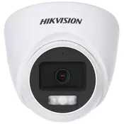 Hikvision DS-2CE78D0T-LFS(2.8mm) 2MP pametna hibridna svjetlosna audio fiksna kupola kamera