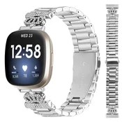 INF Iskriv pas za uro Fitbit Versa 3/4/Sense 2 s tremi kroglicami, (22148694)