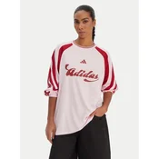 adidas Bluza House Of Tiro JY7640 Roza Loose Fit