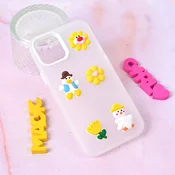 Maska za iPhone 12 6.1 Cute, Bela