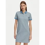 Lacoste Vsakodnevna obleka EF2655 Svetlo modra Slim Fit