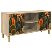 vidaXL TV omarica ZAANDAM 102 x 33 x 50 cm Sonoma Inženirski les