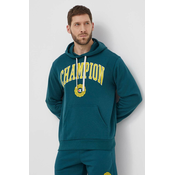 Champion Authentic Athletic Apparel Sweater majica, žuta / smaragdno zelena / krvavo crvena / bijela
