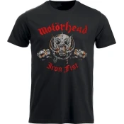 Motörhead Majica Iron Fist Unisex Black 2XL