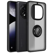 AVIZAR Ohišje za Xiaomi Redmi Note 14 Pro 5G/4G in Note 14 Pro Plus obroček, Črna, (5000015223)