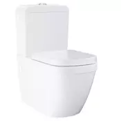 GROHE WC školjka z nadometnim splakovalnikom in WC desko s premazom Euro Ceramic (3946200H)
