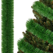 springos Verižica za novoletno jelko 3 metre, zelena, girlanda za jelko, premer 10 cm., (21638712)