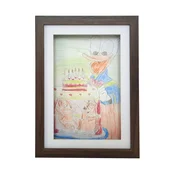 Ramka Frames Factory na rysunki A4 21x29.7 cm bršzowa 1 szt.