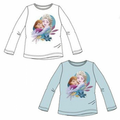 Bombažne majice Frozen-Bela-104