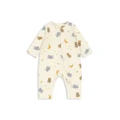 Konges Slojd pajac otroški bombaž z elastanom BASIC ZIP ONESIE GOTS