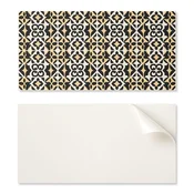 shumee Samolepilna vinilna tiskana plošča 120x60 cm z geometrijskimi vzorci na ozadju