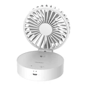 Prenosni ventilator z meglico in ambientno svetilko