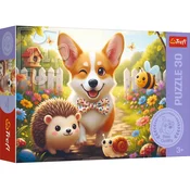 Trefl - Puzzle Dan s corgijem - 1 - 39 kosov
