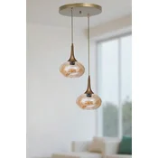 Opviq Luster 2610786, Zlatne boje