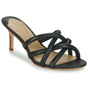Lauren Ralph Lauren  Natikači LILIANA-SANDALS-HEEL SANDAL  Črna