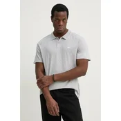 Polo majica Levis SHORELINE TECH POLO boja: siva, melanž, 001EK