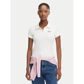 Tommy Jeans Polo majica DW0DW23140 Bela Regular Fit