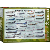 Eurographics - Puzzle Modern Fight Aircrafts - 1 000 kosov