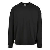 Organic Oversized Boxes Crew Black