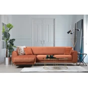 Atelier del Sofa Ugaona garnitura 96x85x287cm Smeda