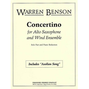 BENSON;CONCERTINO;ALT SAXOPHONE