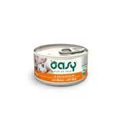 Oasy Tasty Mousse Adult govedina, mousse v konzervi - 85 g 18 x 85 g