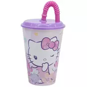 Šalica sa slamkom Stor Hello Kitty - 430 ml