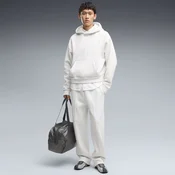 PUMA Essentials Heavy Fleece Relaxed Sweatpants Men, Clothing, White Glow Heather, M