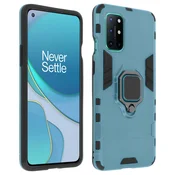 AVIZAR Ovitek OnePlus 8T, odporen na udarce, z držalom za prstan, zbirka prstanov - moder, (20626610)