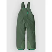 Patagonia Snow Pile Baby Kids Bib Pants canopy green
