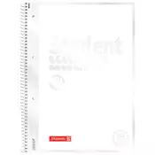 Blok kolegij A4 crte 80L perforacija+4rupe White Brunnen 10-67927 300