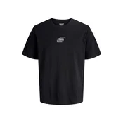 Jack & Jones Majica Corp Graphic 12268415 Črna Regular Fit
