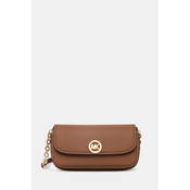 MICHAEL Michael Kors  Sm Flap Chain Xbody  Kostanjeva