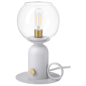 ASKMULLER Stona lampa, podesivog intenziteta svetlosiva, 24 cm