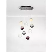 SILENZIO LED VISILICA CRNA/STAKLO 46W IP20 3000K TRIAK PRIGUŠLJIVO NL9190213