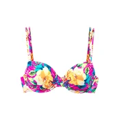 LASCANA Bikini gornji dio  plava / žuta / svijetložuta / roza