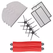 Ultra-pack s krpami in črnimi stranskimi krtačkami za Roborock Q5, Q5 Max, Q7, Q7 Max