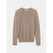 GOBI Cashmere Pulover Cashmere Hat & Sweater Set rjava