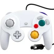 GameCube kontroler bele barve (združljiiv)
