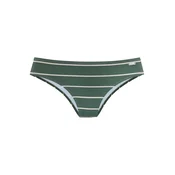BENCH Bikini donji dio boja pijeska / tamno zelena